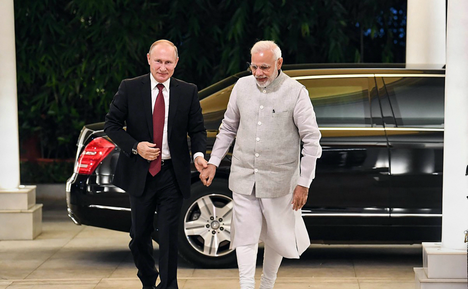 As Putin landed in New Delhi, the Russian news agency TASS reported that on Friday, a number of bilateral agreements will be signed, including the $5 billion contract to deliver the S-400 air defence missile systems to India. PTI As Putin landed in New Delhi, the Russian news agency TASS reported that on Friday, a number of bilateral agreements will be signed, including the $5 billion contract to deliver the S-400 air defence missile systems to India. PTI